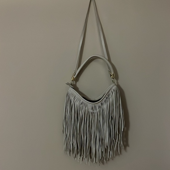 H&M Western off white hobo fringe purse. - Picture 2 of 3